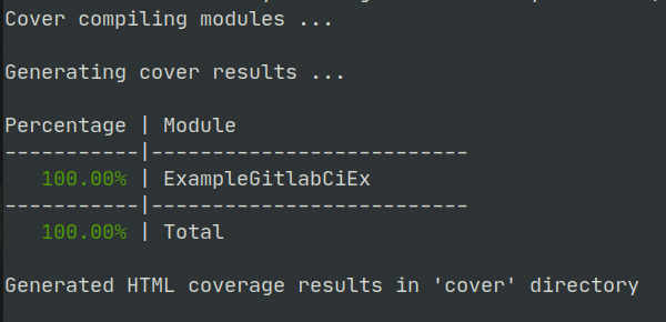 Elixir Test Coverage Report