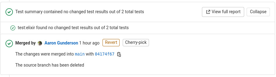 Gitlab merge request test reports