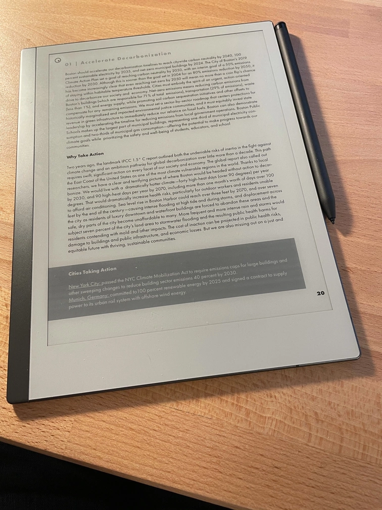 Boston Green New Deal PDF